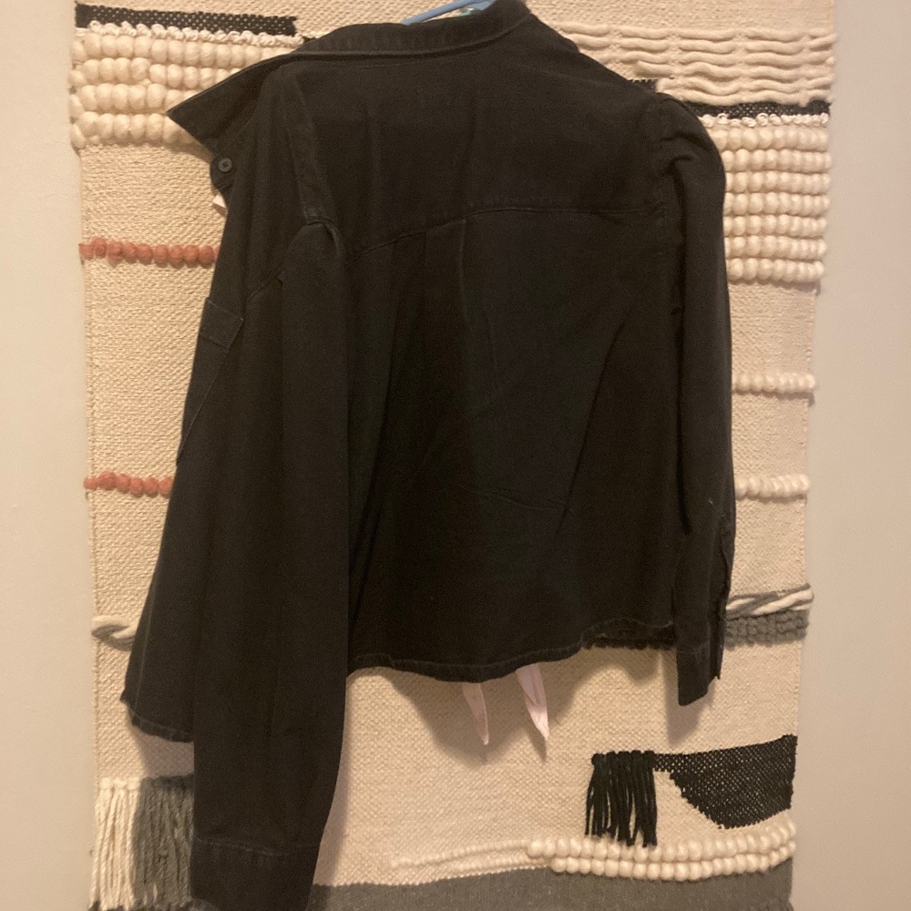 Levi large denim shacket